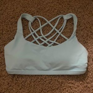 A lululemon Free to be wild sports bra in size 2. Originally 48$ selling for 38$